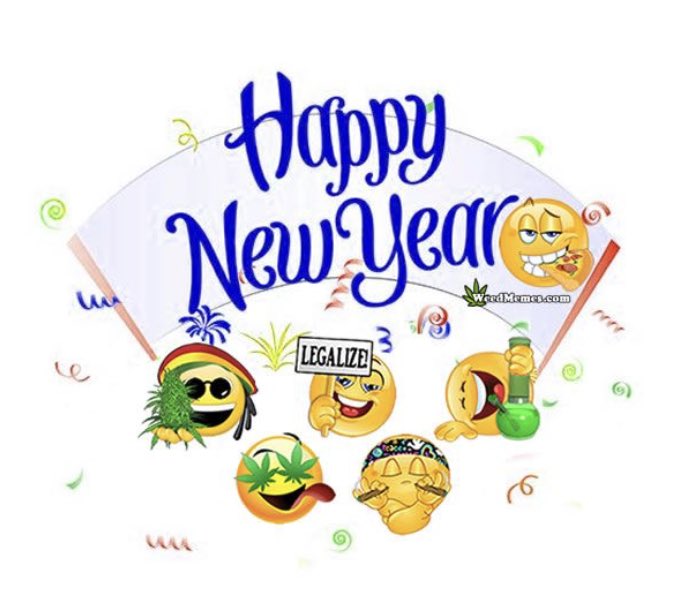 _jena4n's tweet image. Happy New Years #StonerFam