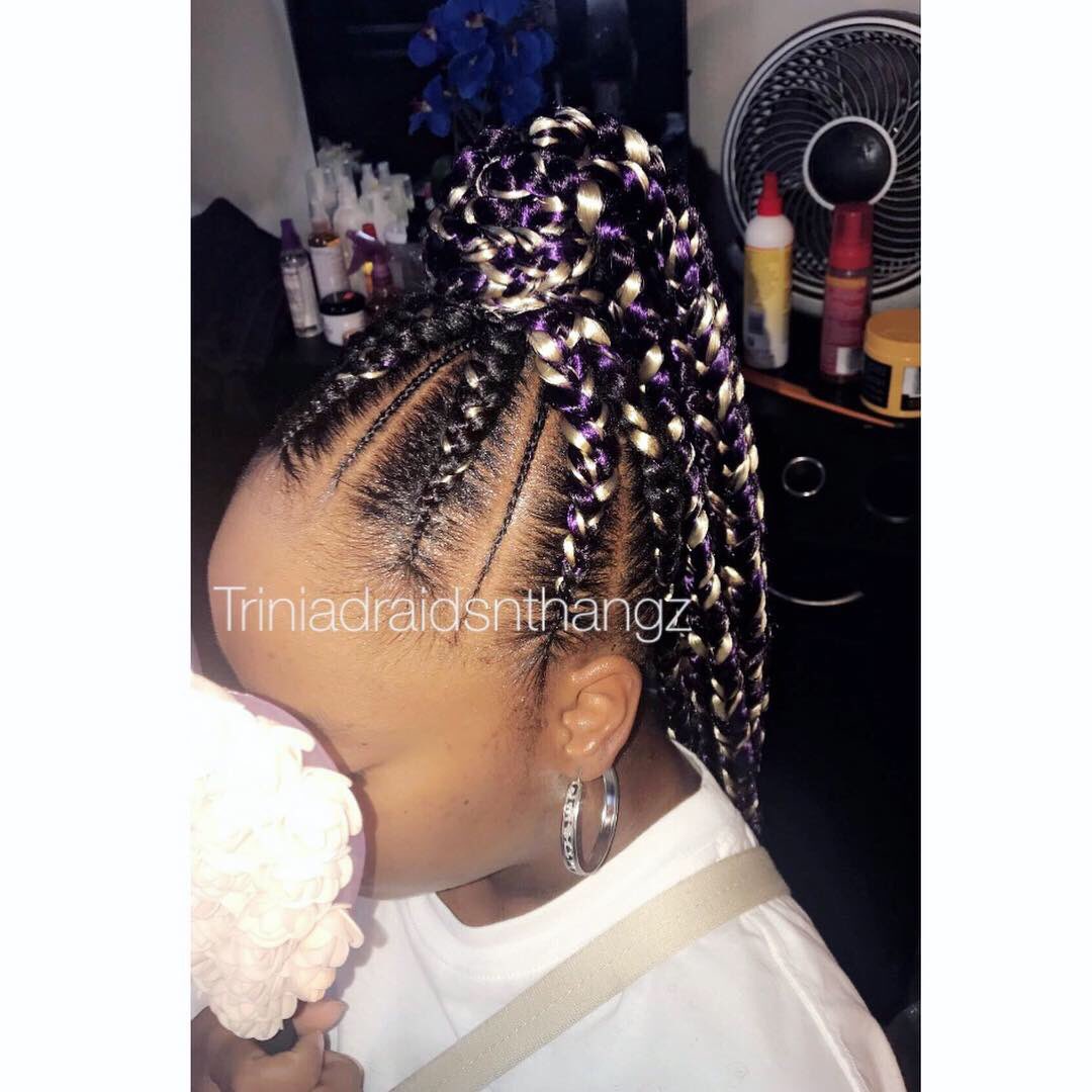 Tbraidsnthangz's tweet image. Big cornrow ponytail/ updo w/ sm cornrows #cornrowupdo #braidedponytail #cornrowponytail #cornrowsinaponytail #cornrowstyles #feedinbraidsla #rastafri #rastafribraid #feedincornrowsla #feedincornrows #bigfeedins #labraider #feedinbraids #feedins #losangeles #southlosangeles #la