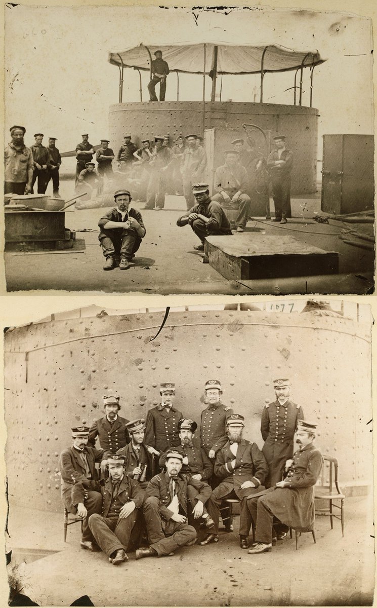 USSMonitorLab's tweet image. #OTD around 1am #USSMonitor is lost to a terrible storm off #CapeHatteras. 16 men lost. Forever in our memory. Rest in Peace Gentlemen.