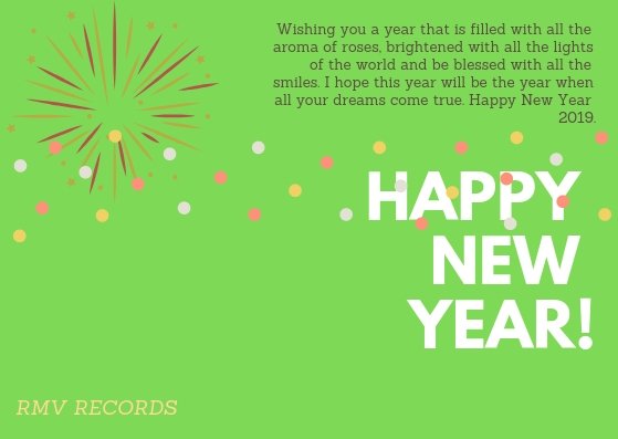 Happy New Year Everyone !!!
#terimakasih2018  #HappyNewYear2019  #SelamatTahunBaru2019  #TahunBaruHarapanBaru #welcome2019