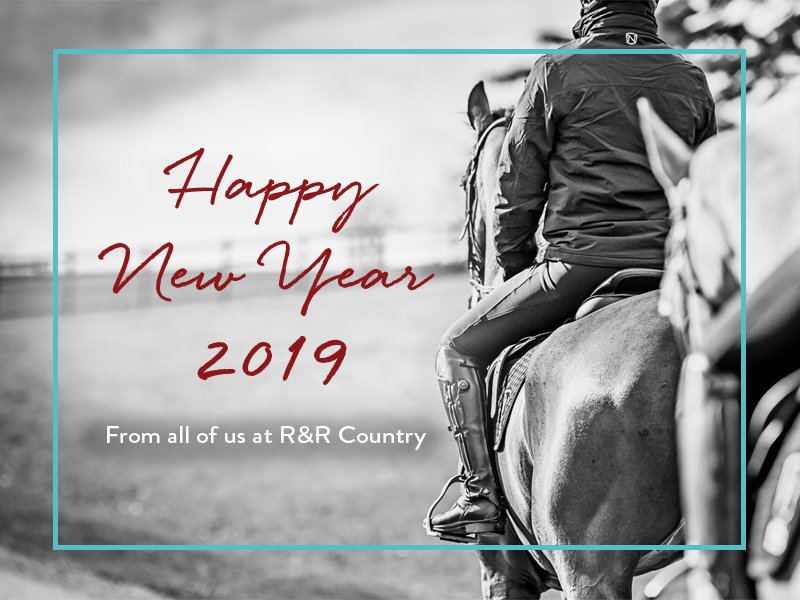 Happy New Year from all of us at R&amp;R Country - We hope you've had a fantastic 2018! #happynewyear #NYE