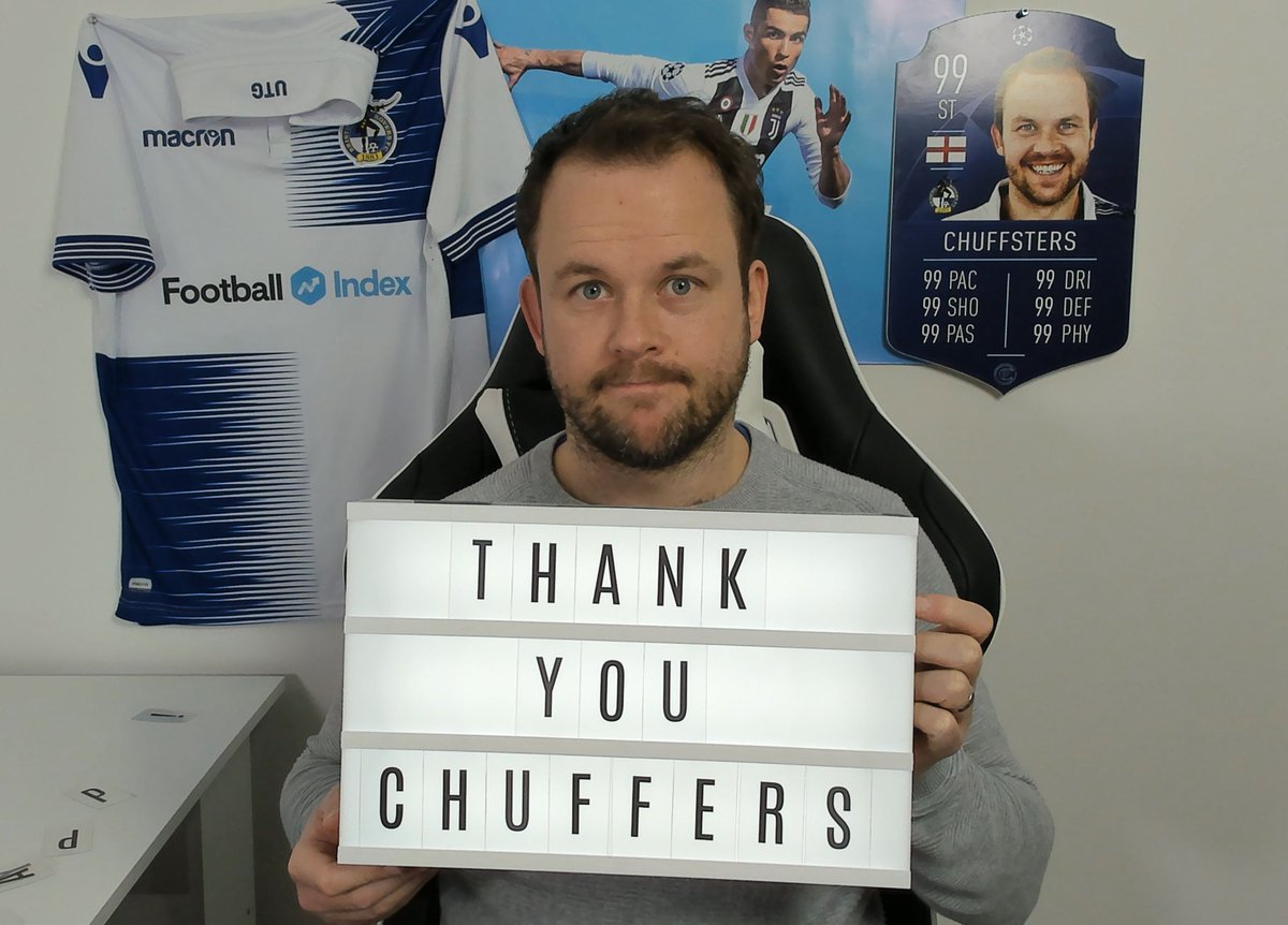 Chuffsters's tweet photo. Just a quick tweet to say thank you to all you Chuffers! The support you've shown me is nothing short of amazing!
We've accomplished so much in 3 months of streaming... 2019 is going to be a BIG! 👊
Have an amazing #NewYearsEve!
❤Chuffsters
#upthechuff #twitch #FIFA19 https://t.co/Y8qkAJO1PG