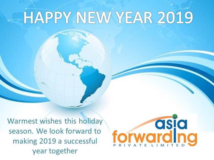 asiaforwarding's tweet photo. May this New Year give you the courage to face a new horizon. Have a blessed New Year! 2019 @asiaforwarding https://t.co/ofVIY5A0yg