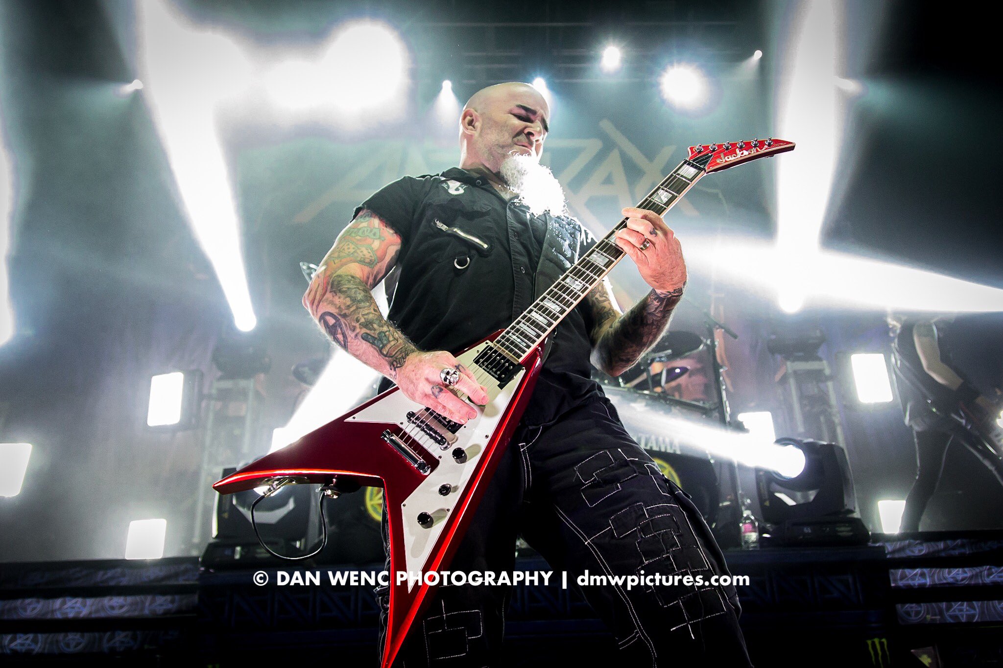 Happy Birthday to Scott Ian of Anthrax    Photo date 3.3.18 - Thanks for the music   