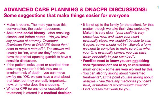 nxtstop1's tweet photo. Gr8 infographics by Drs Cameron Abbott & @DrLindaDykes #GeriatricMedicine #HospAtHome #AgingCare https://t.co/O0jMDYFD7F Topics & REFs
-#Falls, ##PreventFalls
-#Delirium
-#Dementia
- Capacity, Agitation
-Advance Care #AdvanceDirectives
-#DNACPR
CPR is NOT a RX for Ordinary Dying https://t.co/i67PYozLp2