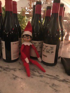 TAPPY NEW YEAR!!  Hanging wit all my frends tonite. Wishing you and yours the best for 2019. Have fun and bee safe.  <a href="/TheLeadCNN/">The Lead CNN</a> <a href="/elfontheshelf/">elfontheshelf</a> #ronandfrostytoldmeitwasgrapejuice #HappyNewYear2019