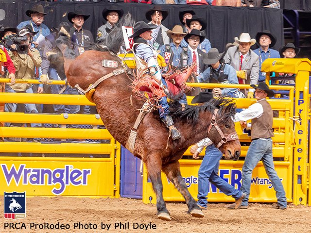 Instead of asking for presents for their wedding, Wrangler NFR-qualifying bareback rider <a href="/bill_tutor/">Bill Tutor</a> and his wife, Ashlyn, asked that donations be made to the Justin Cowboy Crisis Fund.

For the full story ➣ bit.ly/2LFjwze