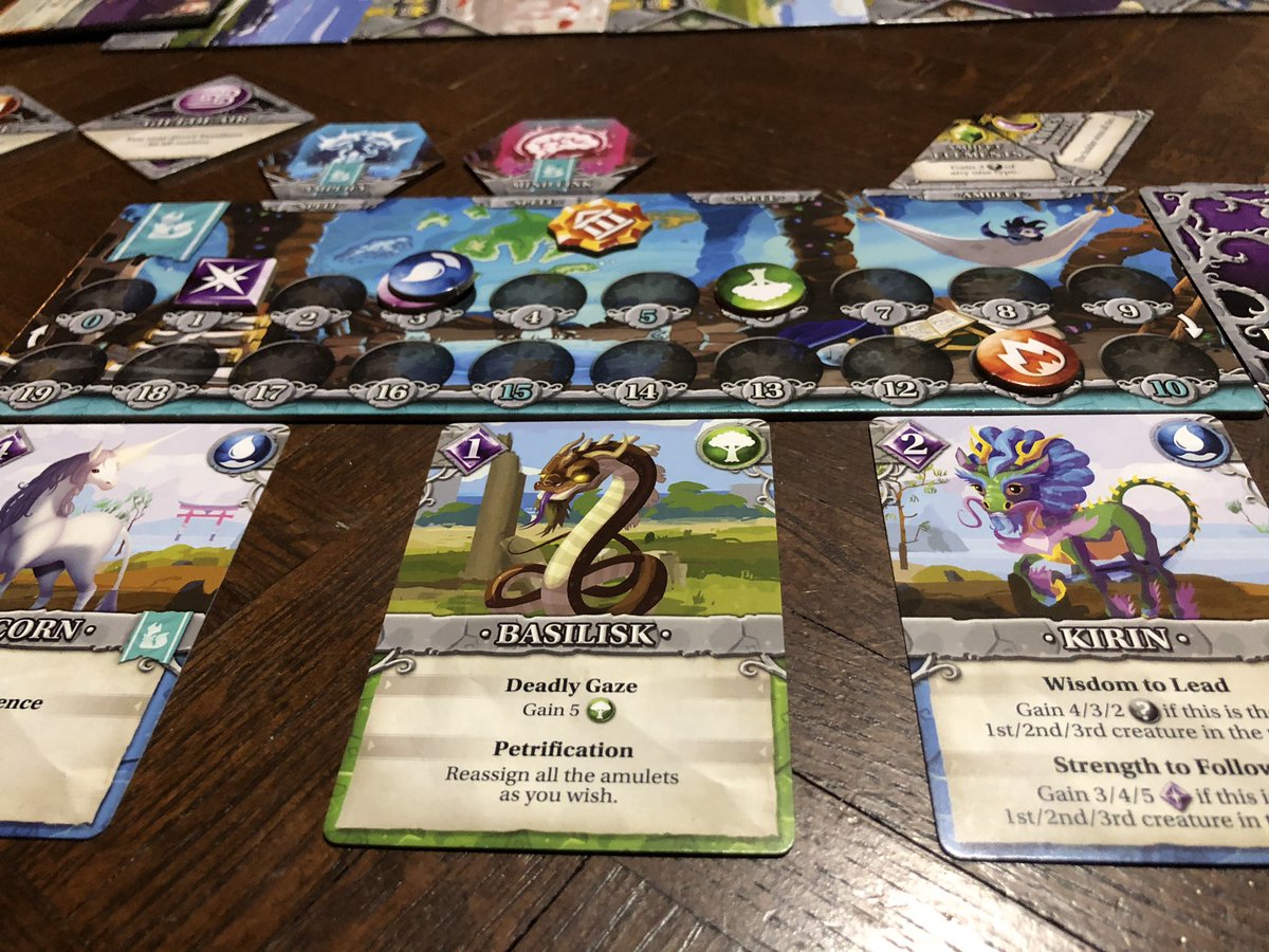 bits_board's tweet photo. Managed to get our copy of Legendary Creatures to the table today. Was roughly 2 hours for two players, excluding setup, but it was a QUICK two hours and a lot of fun! I don’t regret it in the least. #boardgame #tabletop #legendarycreatures https://t.co/9FJmwe1OKs