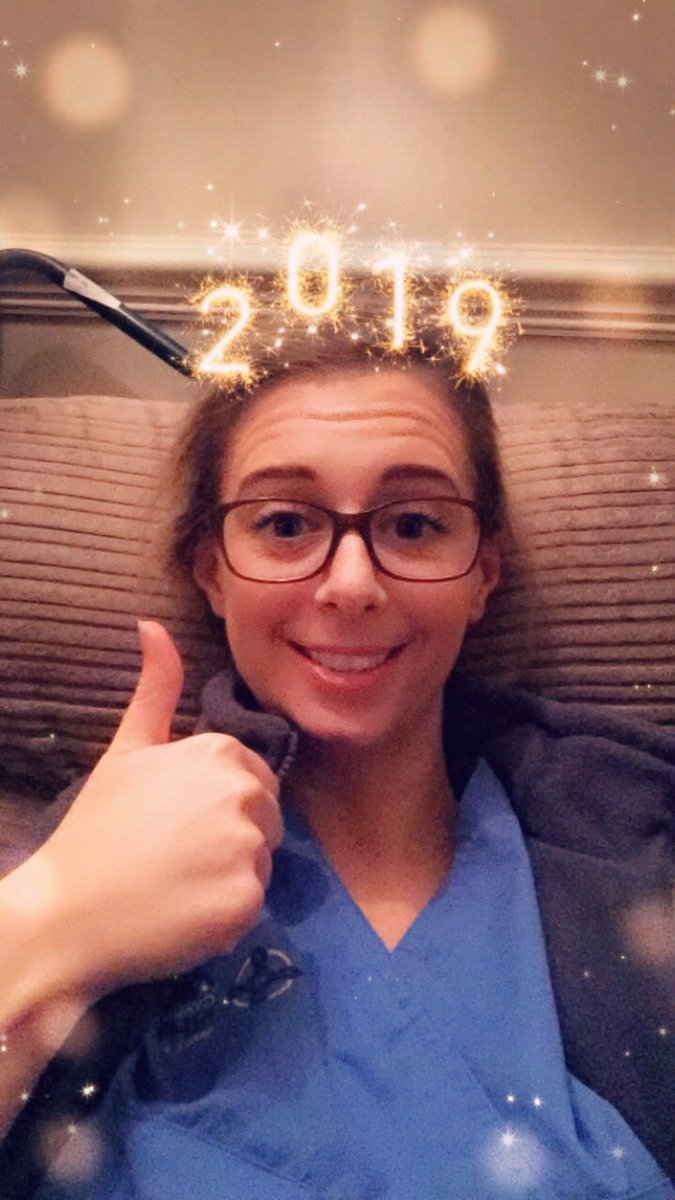 SarahNapper's tweet image. Last shift of 2018 done!! Sending all the New Year love to the soldiers working the night shift tonight 💪🏻 #NHS #Nurse