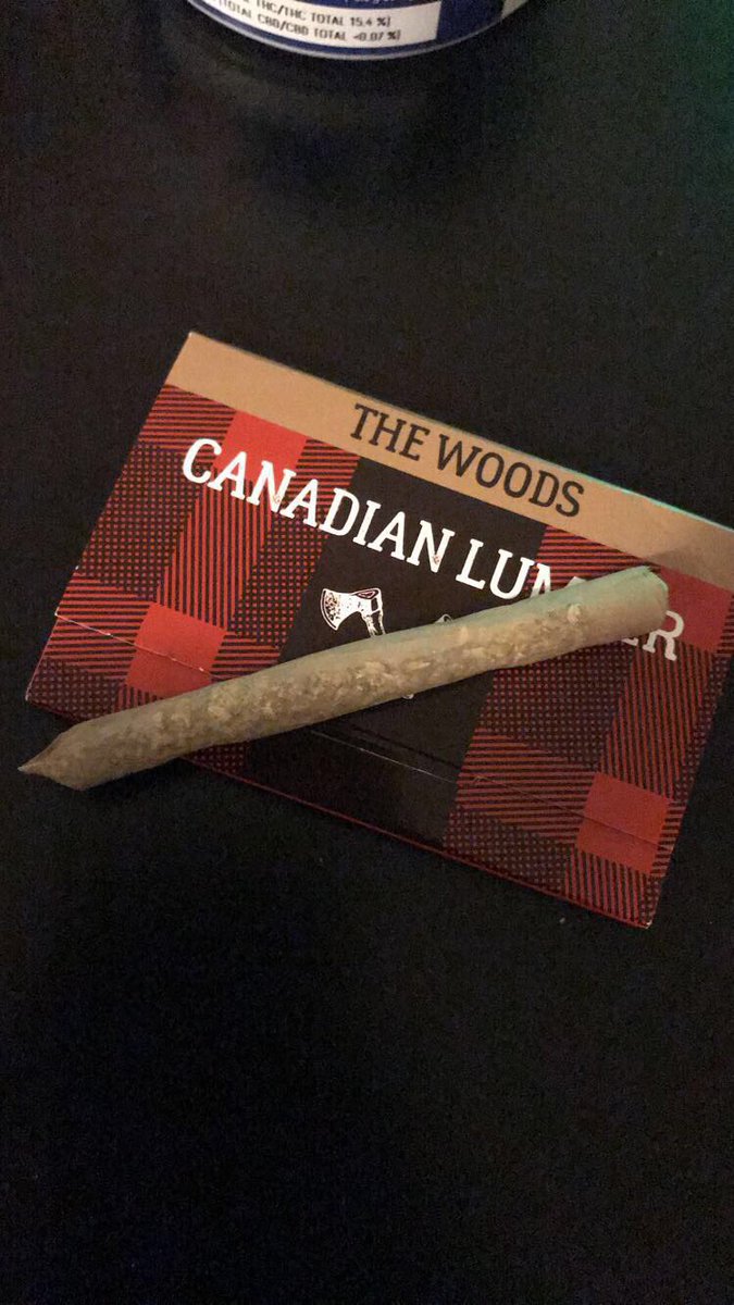 lovesmynfld's tweet photo. #LegalWeed First time Rollin since high school. Not bad eh? #Canadian Thanks @JustinTrudeau #CanadianLumber https://t.co/VjUEzRFYLl