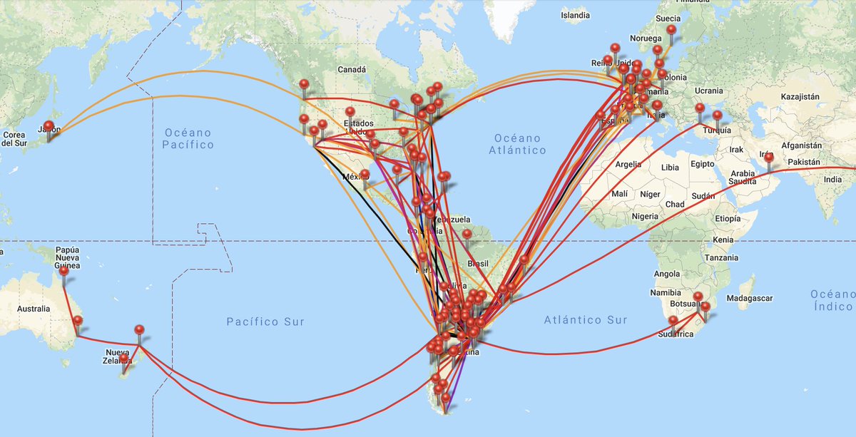 SirChandlerBlog's tweet photo. Por un 2019 donde llenemos el mapa de rayitas  :) https://t.co/BhfssLAeuD