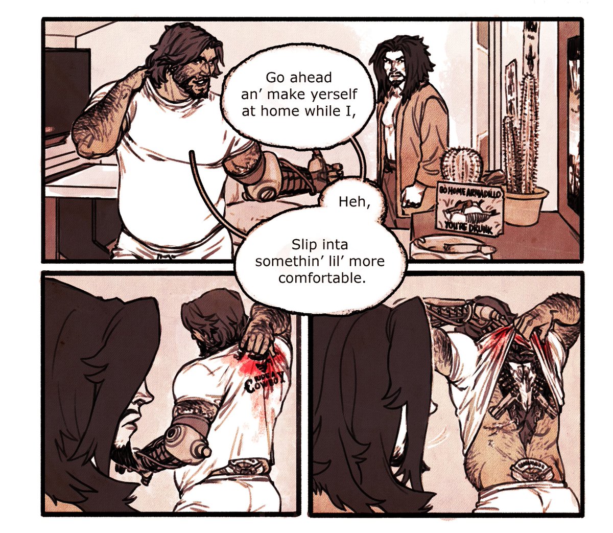   #hanahaki a   #overwatch   #mchanzo comic