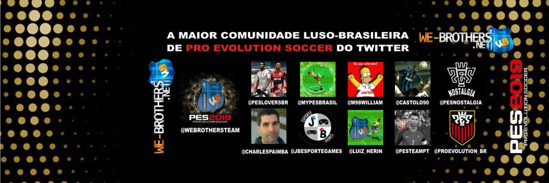 webrothersof's tweet photo. Nessa virada, agradeço a equipe WB q me ajuda a manter a maior comunidade PESista do 🇧🇷. Amo vcs. @PESLoversBR @luiz_herin @M98William @Castolo90 @charlespaimba @JBEsporteGames @MYPESBRASIL @PESTEAMPT @PESNOSTALGIA @ProEvolution_BR @LontraJogos #nino #Bruno #thadeu #neto #marcelo https://t.co/KmSkcH7Fji