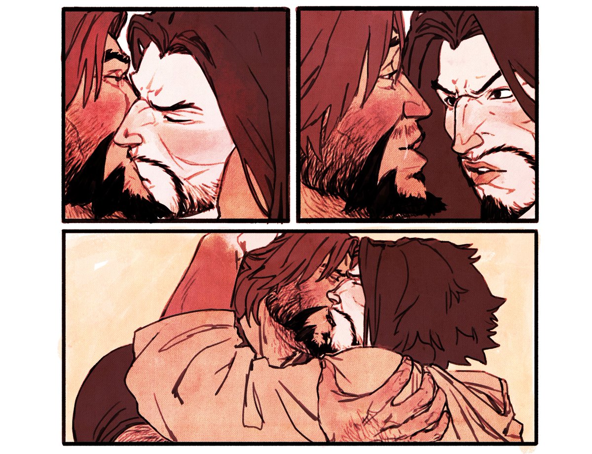   #hanahaki a   #overwatch   #mchanzo comic