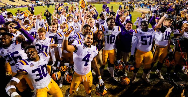 'LSU is sick and tired of UCF talking about championships. They don't only want to win this game, they want to make a statement doing it.' - @briangriese