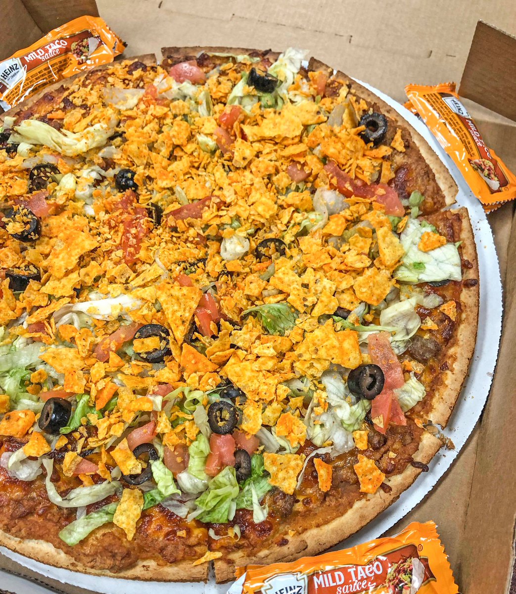 thedepotexpress's tweet photo. Celebrate New Year's with $3.00 OFF any size Taco pizza! https://t.co/qo0eRzelbe