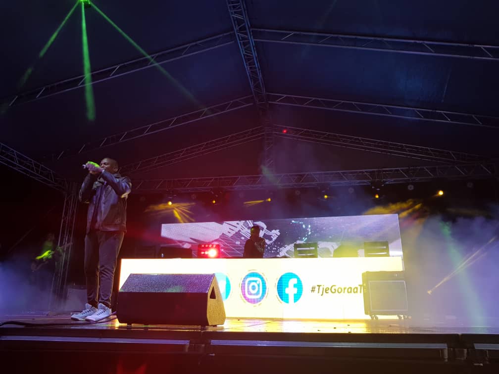 MascomWireless's tweet photo. If you are at #GaMaila Festive Meltdown do share your countdown moments using the hashtag #MascomGaMaila and #TjeGoraaTjeGoraa.. You could WIN a Mascom hamper.. #Number1BecauseOfYou https://t.co/s8KK78ikkW