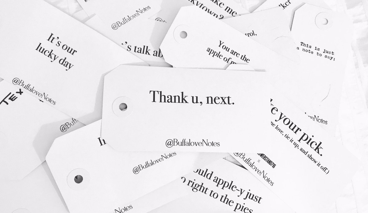 BuffaloveNotes's tweet image. We’re so fucking grateful. Cheers to starting the next year on a love note! #BuffaloveNotes #Buffalo #NewYears