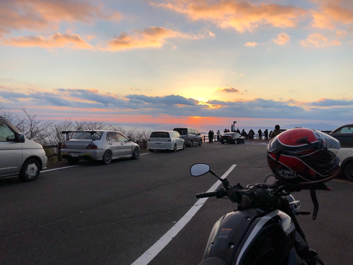 1 1 元旦 伊豆 初日の出ツーリング