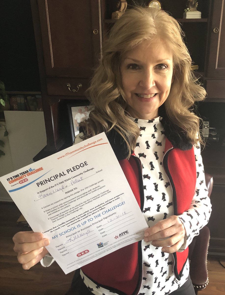 Taking on the Challenge to be a healthy me. #MISDWELLNESS #mesquiteisdtx