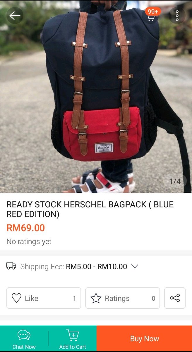 harga beg herschel