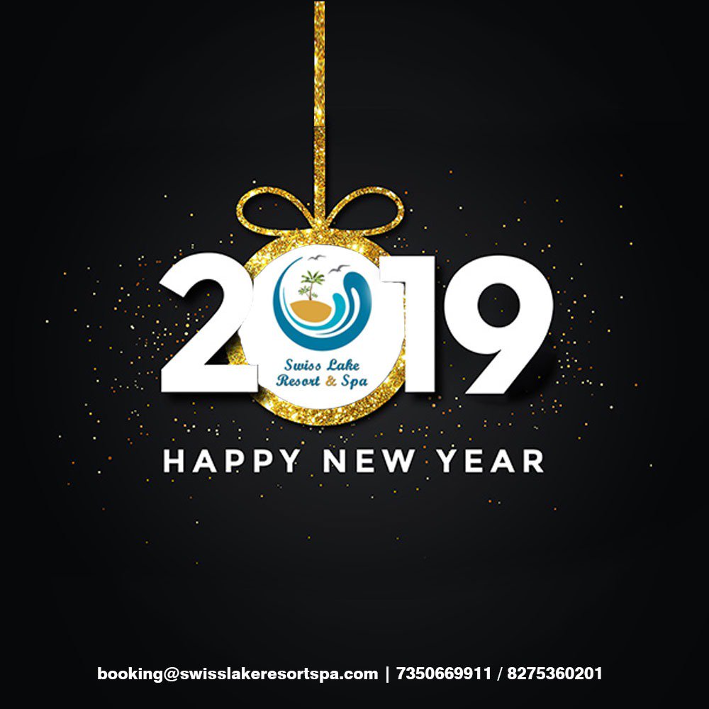 May The Stars Shine Upon Your Life, May Gorgeous Flowers Blossom Your Life, May The New Year Rock Your Life And May God Bless And Protect You All Through The Year. Bye Bye 2018 Most Welcome 2019!
Swiss Lake Resort &amp; Spa Lavasas wishes you all a very happy new year
#Happynewyear