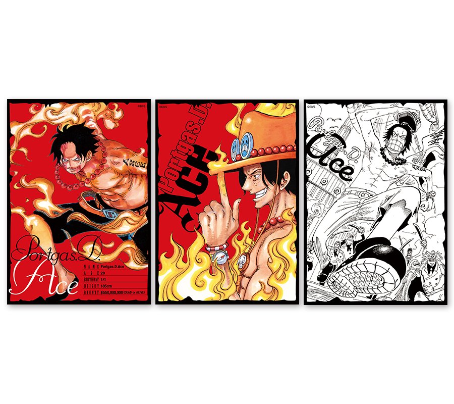 ジャンプショップ Jump Shop 公式 Jump Shop原作新商品情報 One Piece ポートガス ｄ エース バースデーアートボード 3 000円 税 ブロマイド３枚セット 500円 税 コレクション缶バッジ Heroes ポートガス ｄ エース 全１０種 400円 税