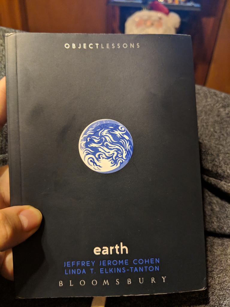 LericDax's tweet image. Next #ObjectLesson, "Earth," by Jeffery Jerome Cohen and Linda T. Elkins-Tanton
