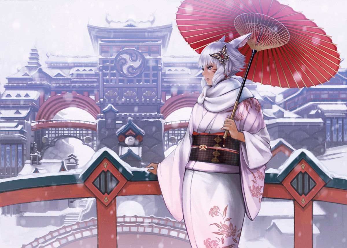 Hjz Ffxiv丨ああ 魔女さま丨80 300 A Twitter あけましたおめでとうございます 正式に着物ヤシュトラさんの絵アップさせていただきます 最初は年賀状ポストカードの形で印刷したかったが クリアファイルにしましたｗ Ffxiv Ff14 ヤシュトラ お正月