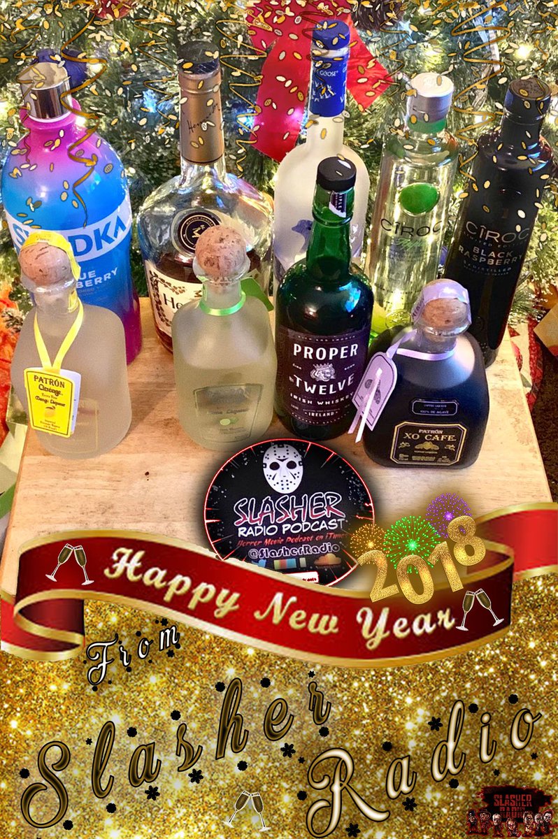 Happy New Years from @SlasherRadio

Please drink responsibly guys. Have a great night and take a shot of Henney for me!

(I'm retweeting all party pics so tag me and use #SlasherRadio!)

#HappyNewYears #CNNNYE #NewYears2018 #NewYearsEven2018 #SlasherRadio