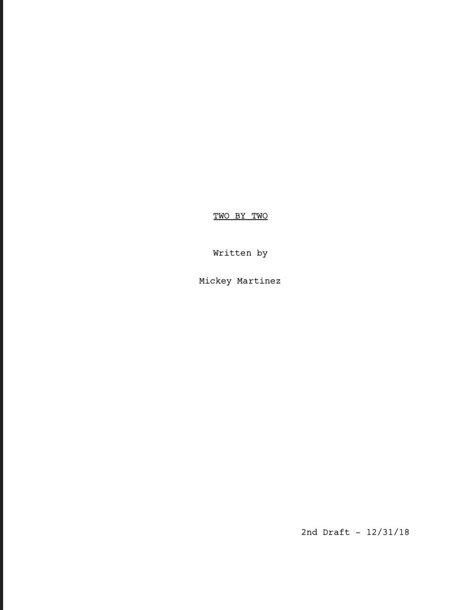 MacabreMartinez's tweet photo. I did it! #DEC31draft complete. Two by Two was finished last night. If anybody wants to give it a read just tweet at me! #writingcommmunity #writers #writinggoals https://t.co/38l8VUDbnA