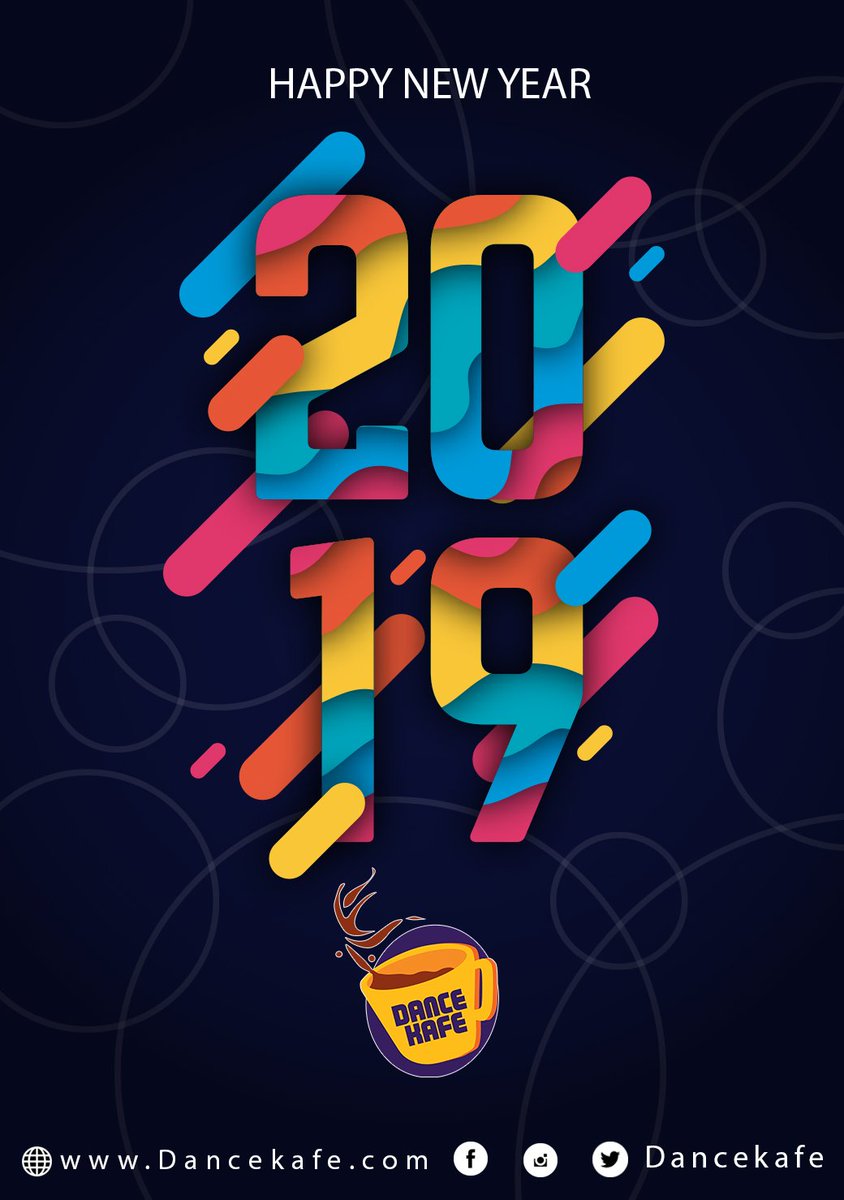 DanceKafe's tweet photo. WISH YOU A HAPPY NEW YEAR 2019 
#Dancekafe #Dancethemebased_coffeeshop #Tasteyourdance https://t.co/bKtI1Wr7Nc