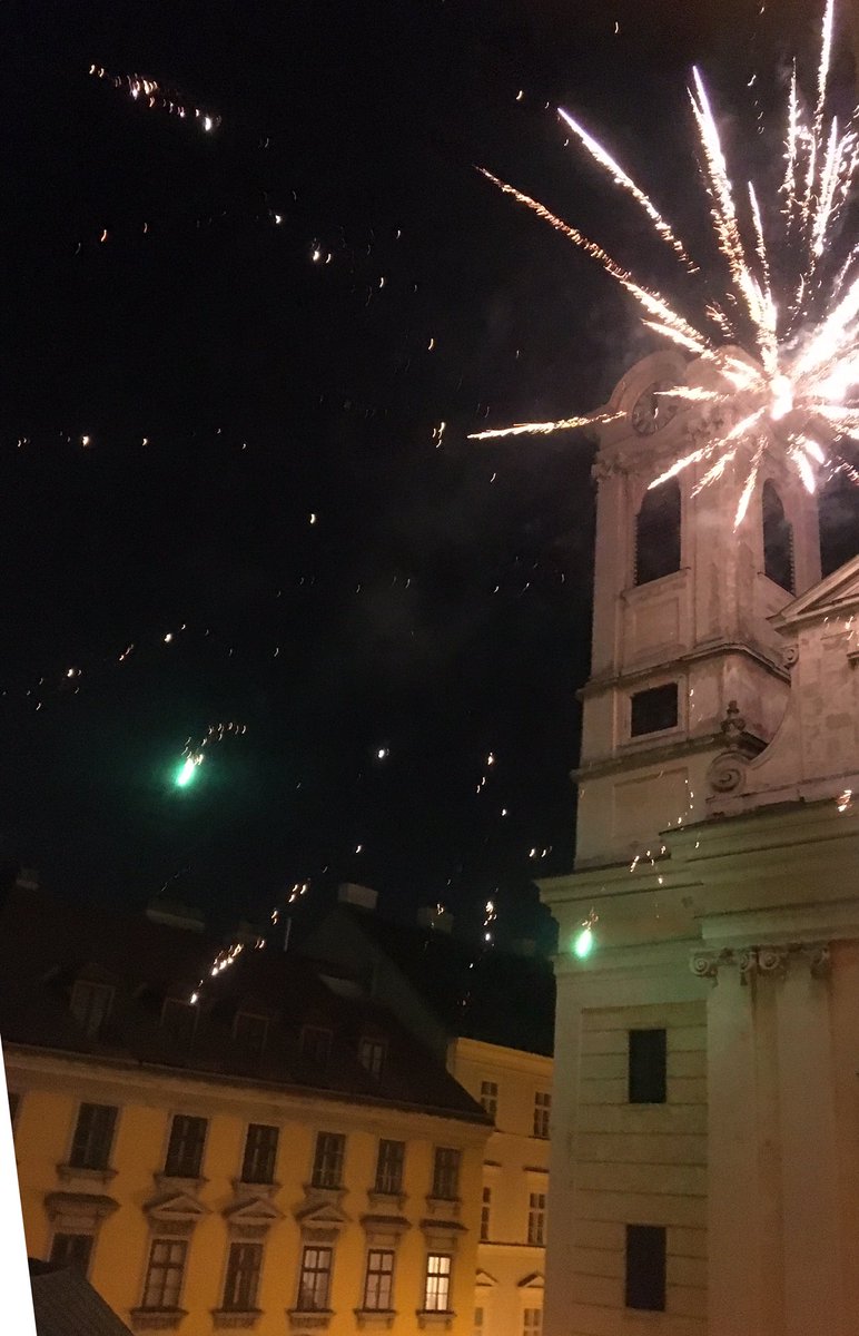 Happy New Year to all of my friends colleagues and followers from the heart of Vienna, here’s to a great 2019!!