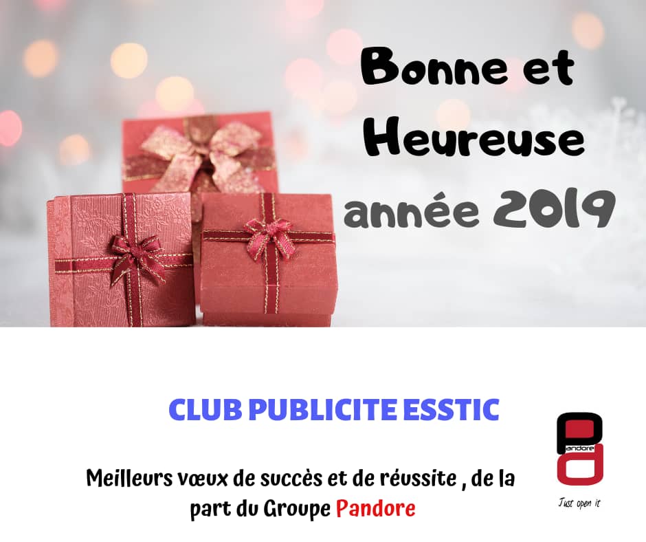 ClubPubEsstic's tweet photo. Merci à tous ceux qui nous ont souhaité #BonneAnnée et en particulier au groupe #Pandore 😊😊😊
#JustOpenIt #YouAreTheKey
#HappyNewYear2019
#CPE https://t.co/nLi2kEmD5d