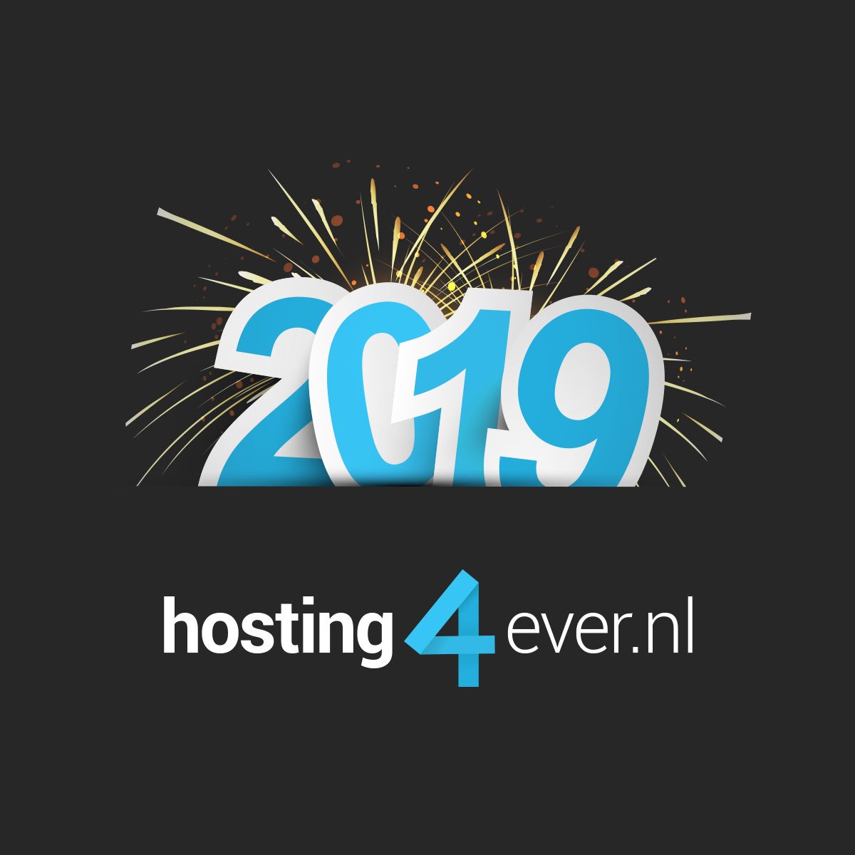 Hosting4ever's tweet photo. Wij wensen je een heel gelukkig 2019!
https://t.co/7hJ2NyIyZi

 #Oudejaarsavond #HappyNewYear2019 #happynewyear #gelukkignieuwjaar https://t.co/x9CIgZJg1H