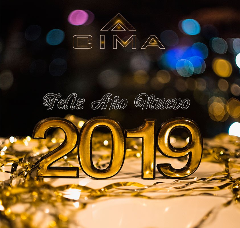 CIMASL's tweet photo. El equipo de CIMA Construcción te desea un ¡FELIZ AÑO NUEVO!

Que este 2019 llegue repleto de éxitos y que podamos formar parte de ellos junto a ti.

#Feliz2019 #CIMA #Construcción https://t.co/zqtek1aPkK