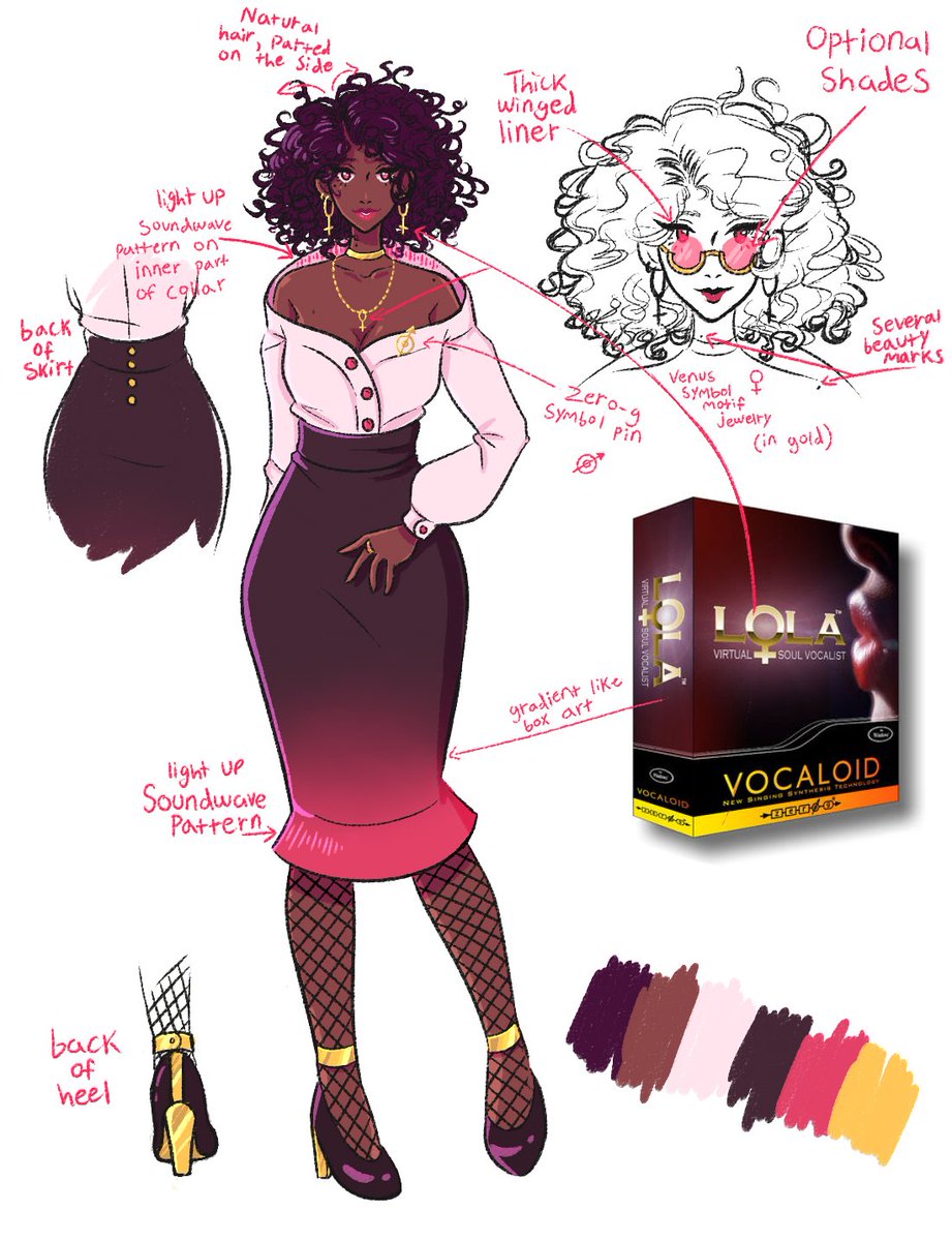 Oxygenated Moron Á´ Ar Twitter I Spruced Up My Lola Design A Lil Bit Leon Is Still A Big Work In Progress But Maybe Eventually Vocaloid Lola Https T Co Ncnusaj0rc
