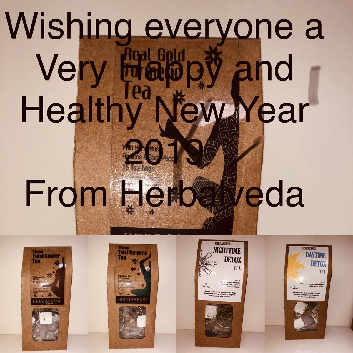 herbasense's tweet photo. Herbalveda Wishes everyone a Very Happy and Healthy New Year 2019 https://t.co/LV0Un6qbbo