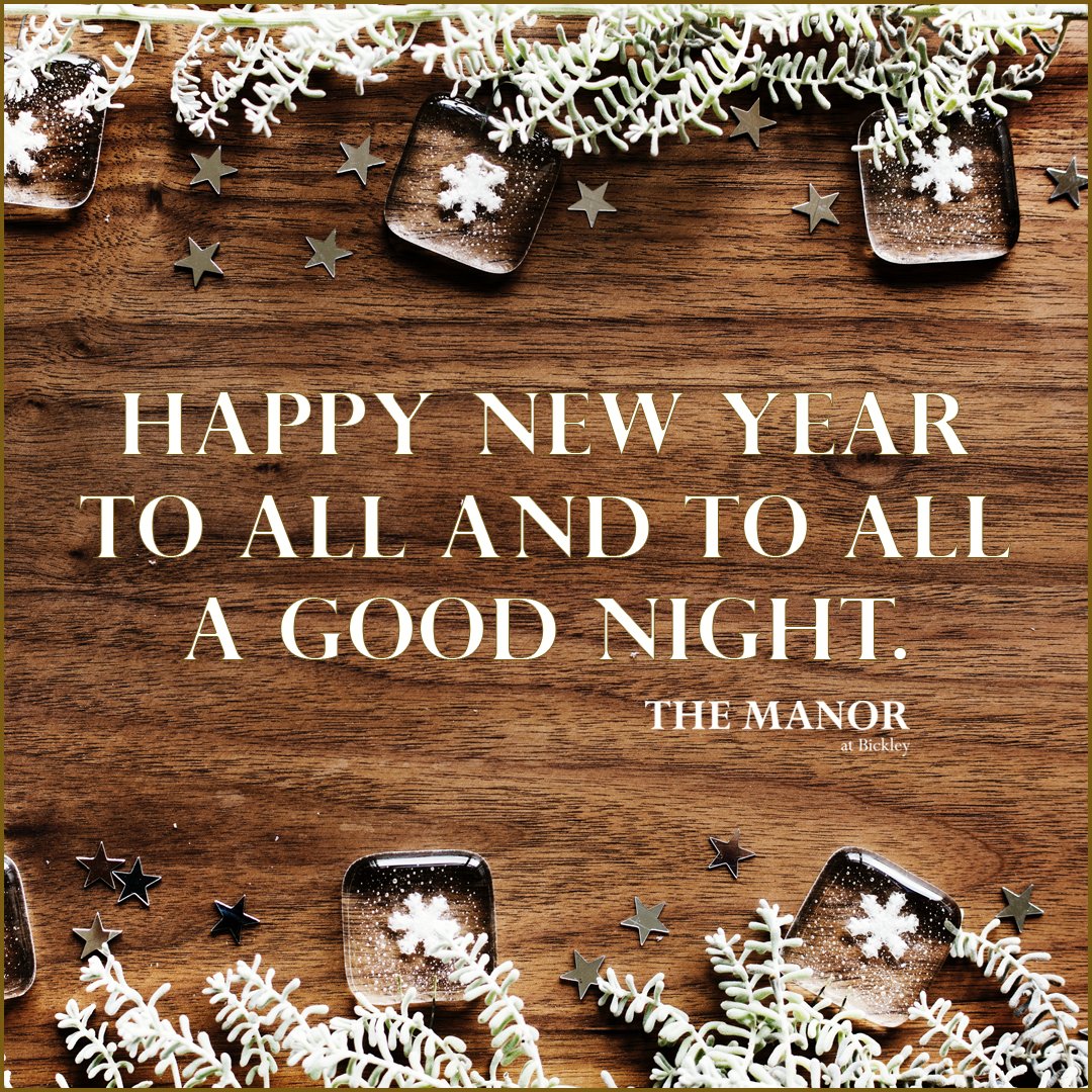 Happy New Year at all our valued guests. 🎆 We, at The Manor at Bickley, hope you have a prosperous 2019.   🎉