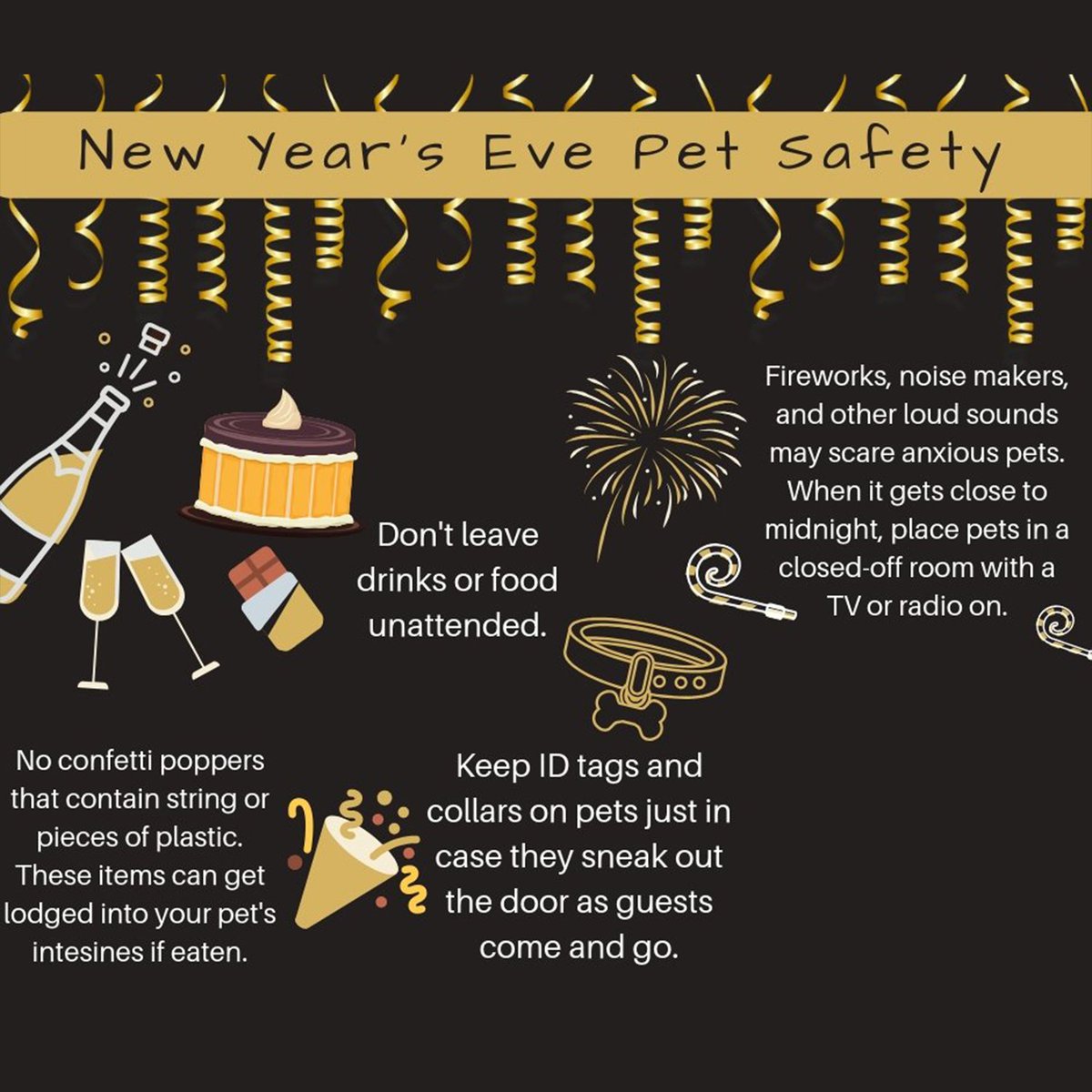 dcgomes's tweet photo. New Year's Eve pet safety tips. https://t.co/9nfkNcZ33J