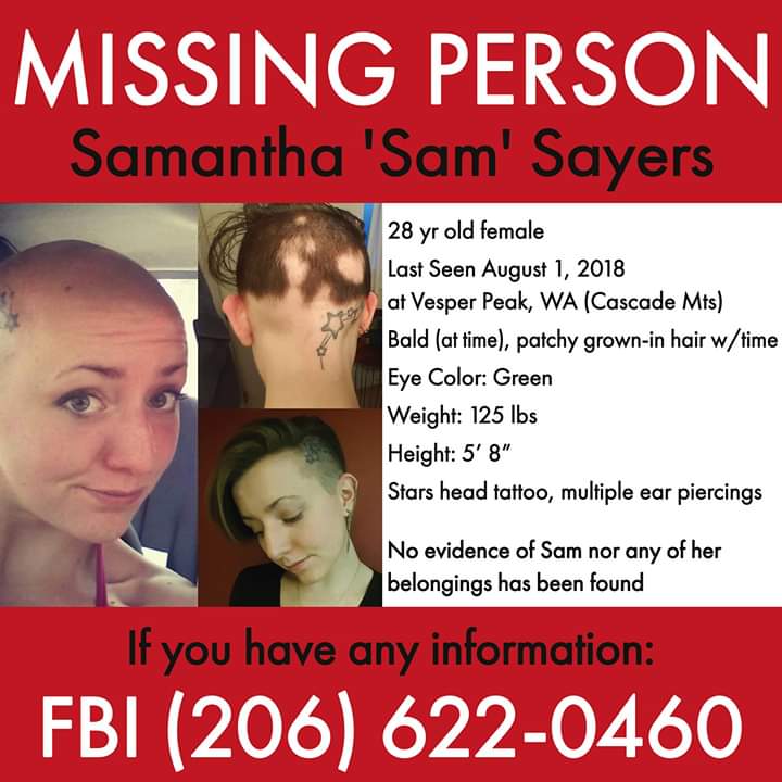 RainyMeeks13's tweet photo. #FindSamSayers https://t.co/F2M0O0LgvF