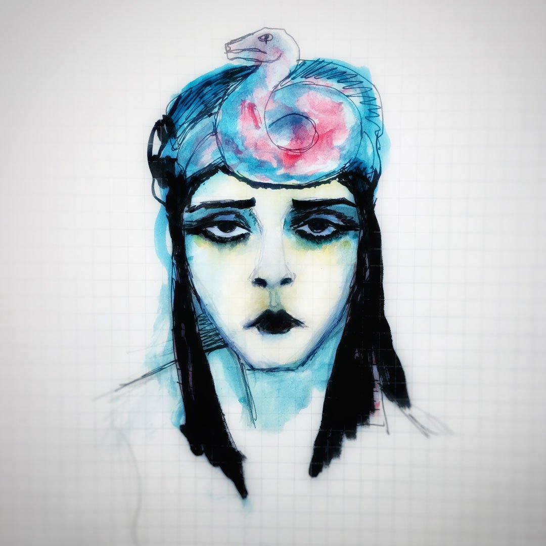 seltzer_kim's tweet photo. kimseltzerart#sketching #thedabara for #gothic #Inspiration https://t.co/5hHvXfRCLt