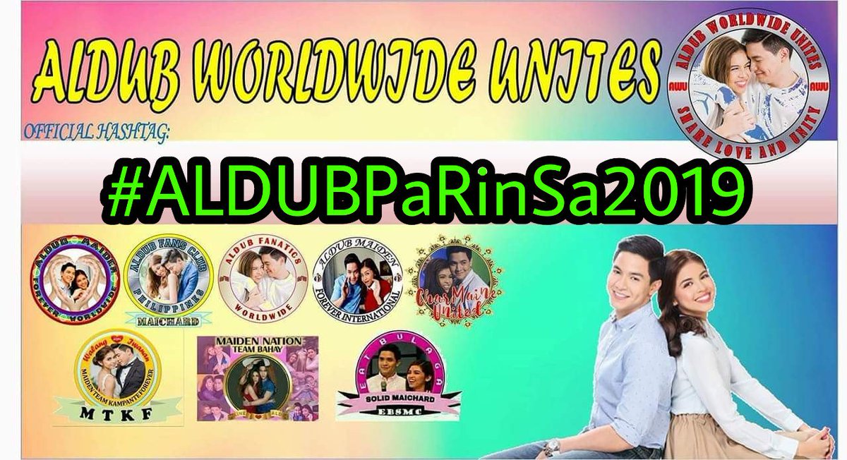 Tuesday OHT
#ALDUBPaRinSa2019
⤵⤵⤵
ALDUB Pa Rin....
Kapit lang sa FOREVER
Always Choose to LOVE
Share LOVE,nd RESPECT
<a href="/aldenrichards02/">Alden Richards</a>
<a href="/mainedcm/">Maine Mendoza</a> 
@OFCALDubKoTo <a href="/ofctrendsetters/">ALDUB's TEAM OAT</a> <a href="/AlDubBigGirlz/">AlDubForTheBigGirlz™ᴬᴰᴺ</a> <a href="/ALDUBNation/">ALDUBNation</a> <a href="/AlDubBigBoyz/">AlDubForTheBigBoyzᴬᴰᴺ</a> <a href="/officialaldub16/">OFFICIAL ALDUBMAIDEN 16</a> <a href="/AMMommies/">Mommies&Titas of ALDEN and MAINE</a>