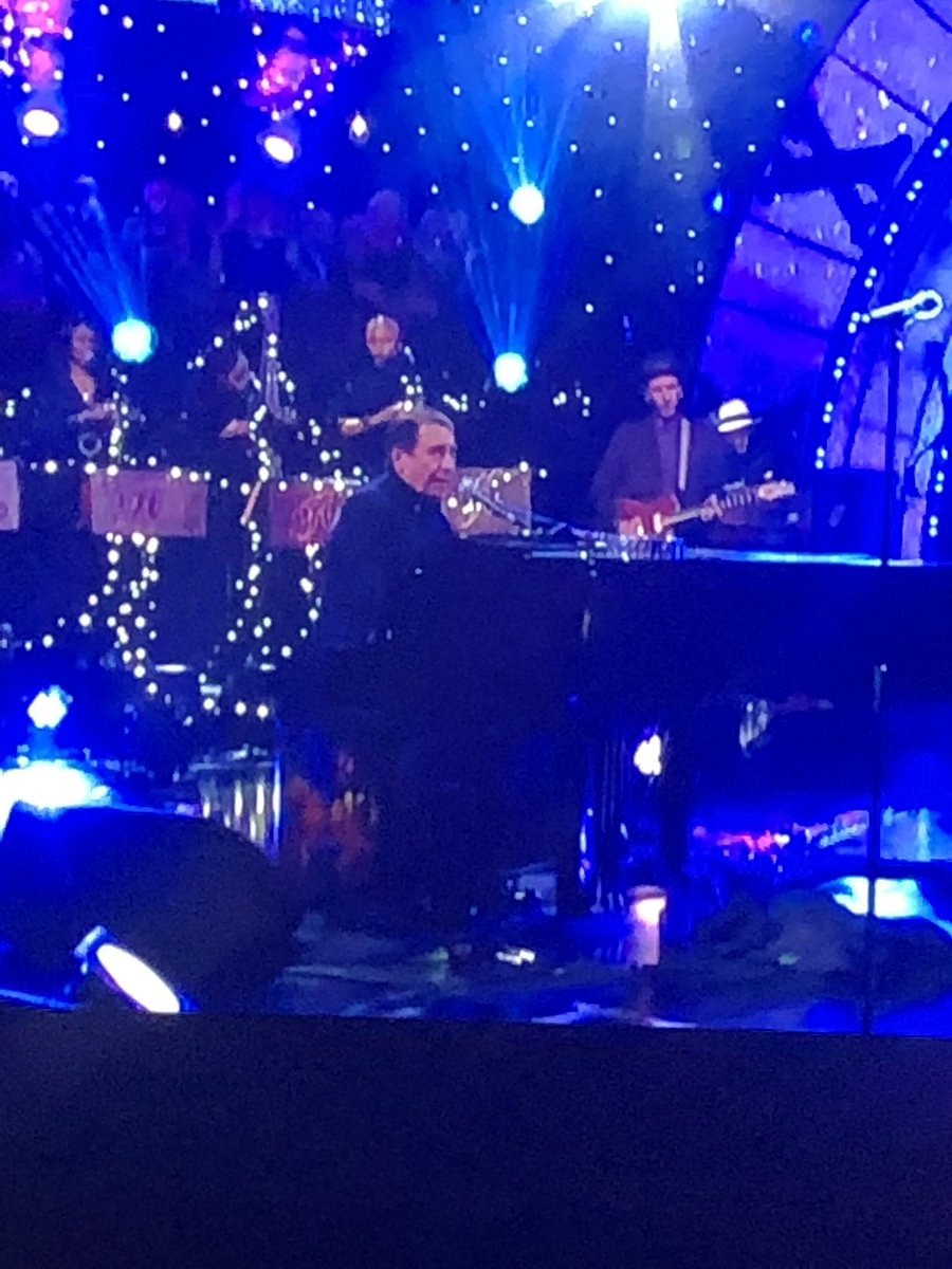 GarPBrown's tweet photo. You just know you’re cool when Nile Rodgers and Bublé and Ezra wait in line for noble call ! #CoolJules  #JoolsHolland  🇮🇪 #noblecall  #BackLive https://t.co/l5y7LV3dWn