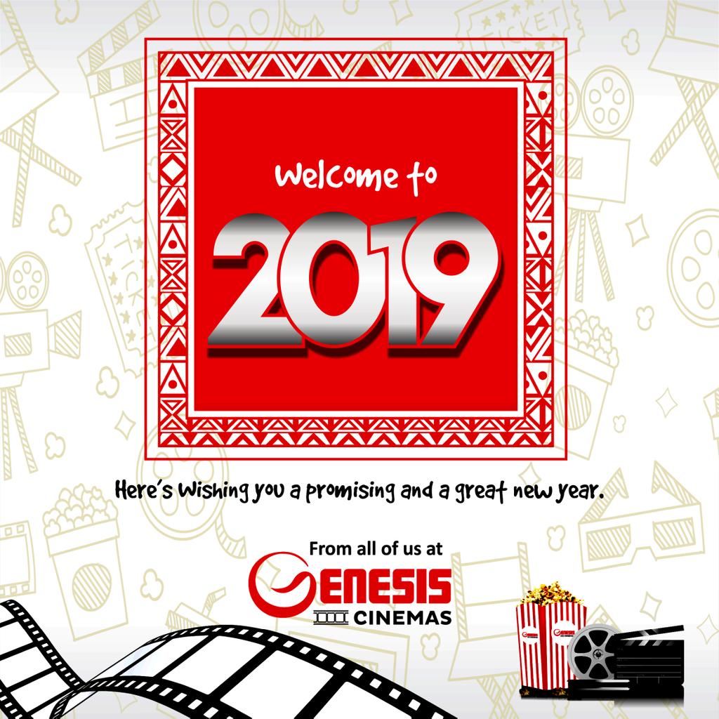 genesiscinemas's tweet photo. Happy New year to you and the entire family
#May you enjoy the fruits of your labor
#HappyNewYear
#GenesisCinemas #GenesisGroup #Genesisdistribution #genesispictures https://t.co/Q9NNwOXqgN