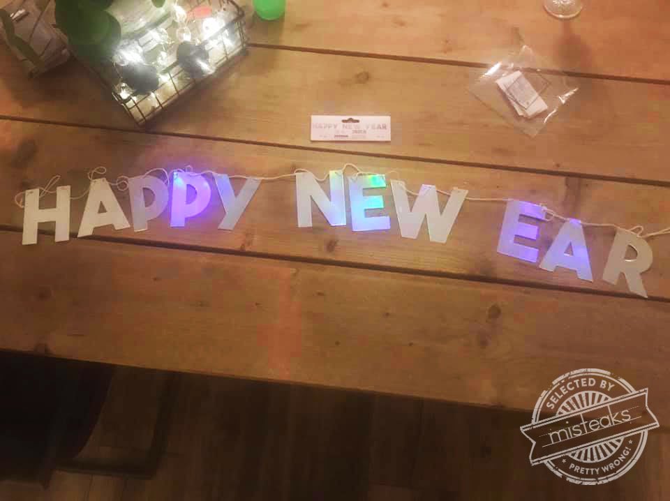 ... And all the best for 2019! #misteak

(With thanks to Karina Zandbergen!)