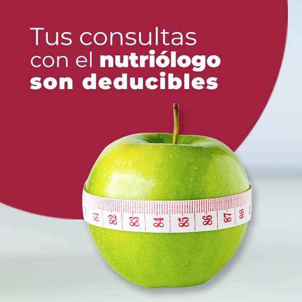 SATMX's tweet image. ¡Tus consultas con el nutriólogo son deducibles! 🍏

 Este 2019 #PideFactura y págale con tarjeta, cheque o transferencia, así  podrás deducirla en tu Declaración Anual.
