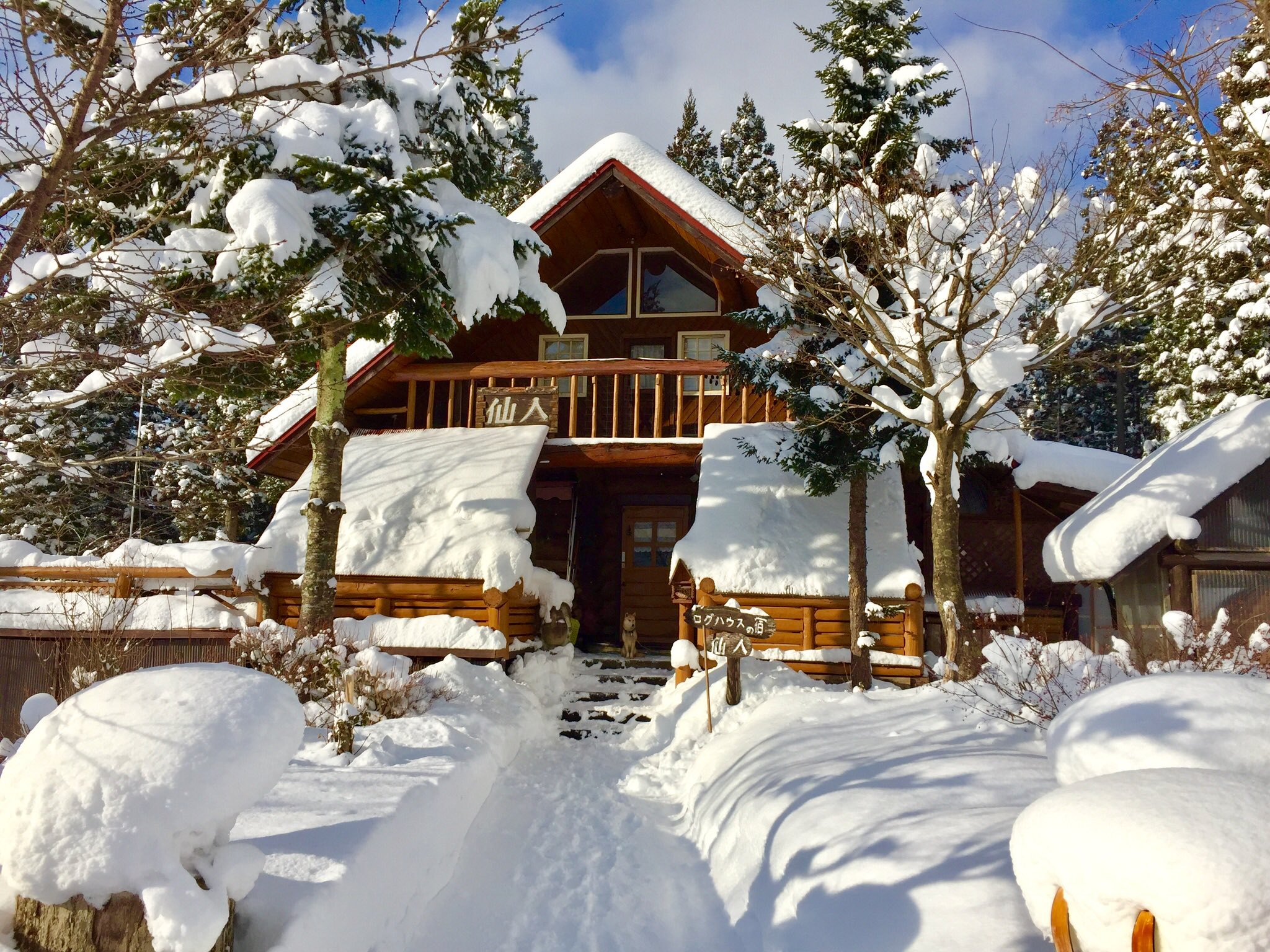 ログハウスの宿 仙人 謹んで新春のお慶びを申し上げます 今朝の田沢湖は曇り時々雪です 初日の出は見られませんでしたが 静かで穏やかな朝を迎えました 世界中の皆様にとって幸多き一年になりますように 今年もよろしくお願いいたします 秋田県 ログハウスの宿 仙人 謹んで新春のお慶びを申し上げます 今朝の田沢湖は曇り時々雪です 初日の出は見られませんでしたが 静かで穏やかな朝を迎えました 世界中の皆様にとって幸多き一年になりますように 今年もよろしくお願いいたします 秋田県