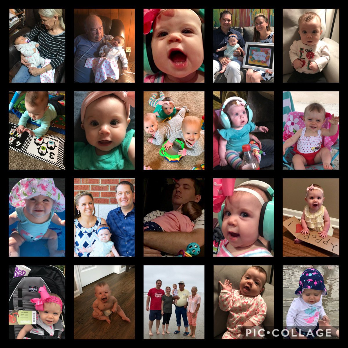 bariddle88's tweet photo. This has been the best year yet! I’ve enjoyed watching our baby girl grow...even though I don’t want her to! Here are a few (haha) pictures that were my favorites over this year! #henleymaepowers #jbpowers #yearof2018 https://t.co/7R1zlkRwy0