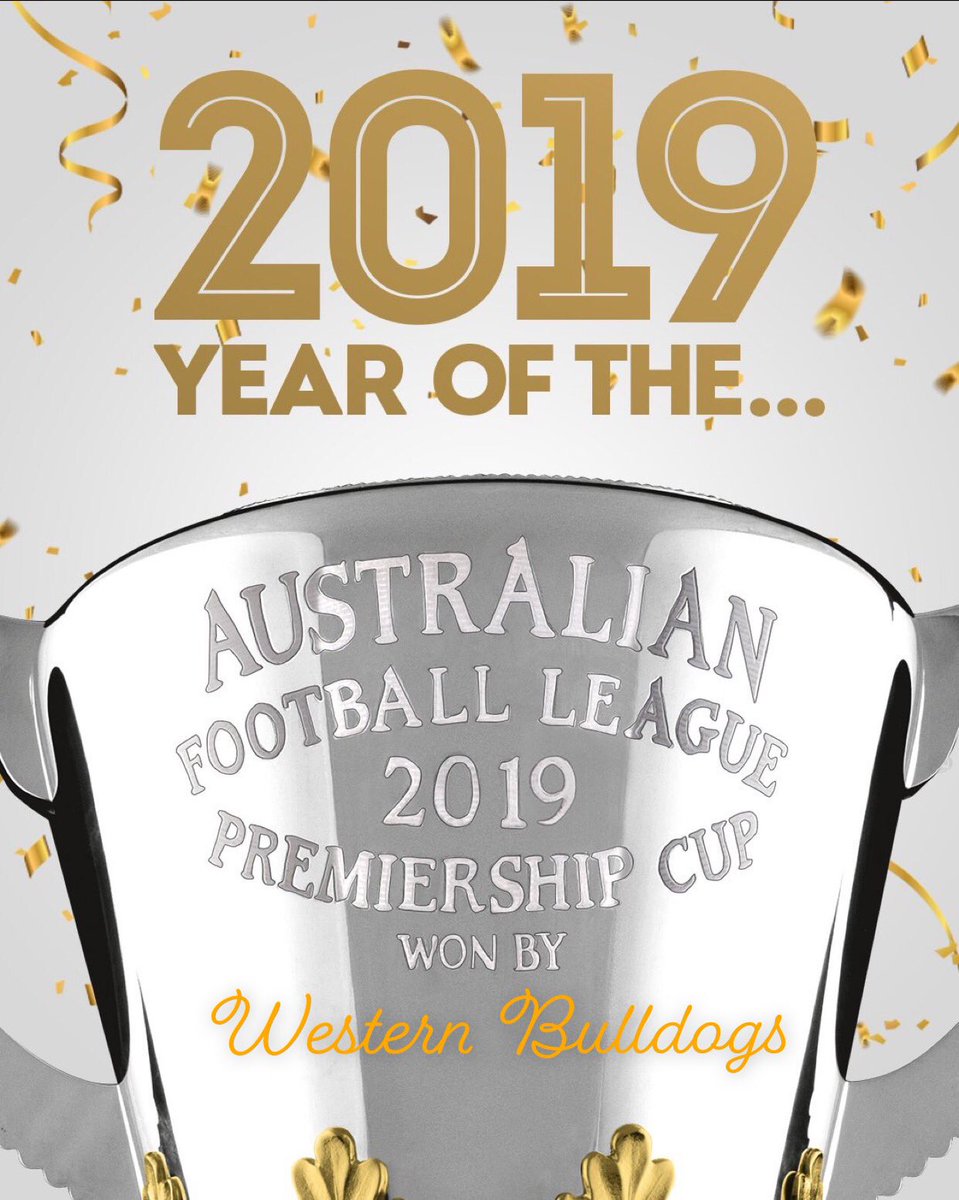 BobBoblarr1's tweet photo. Happy 2019 to the Bulldog faithful.... here’s some #CrystalBalling 
@westernbulldogs https://t.co/B9UcWzf5IB
